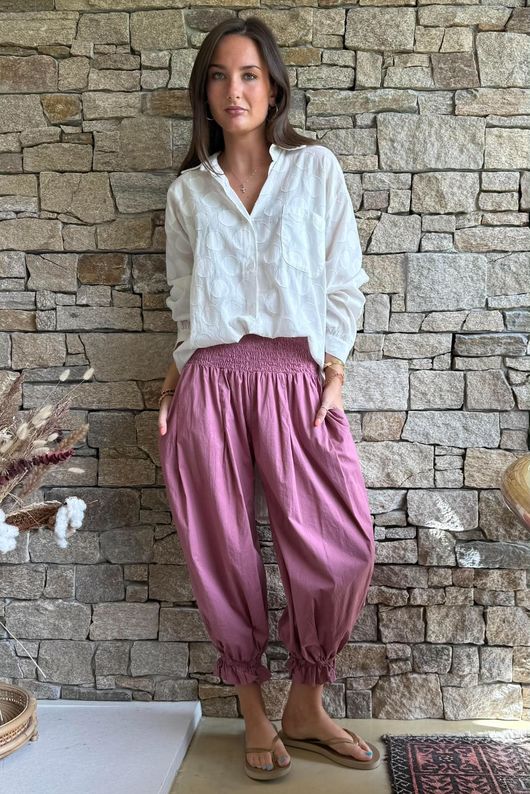 Paloma Bloomer Pant Indian Pink